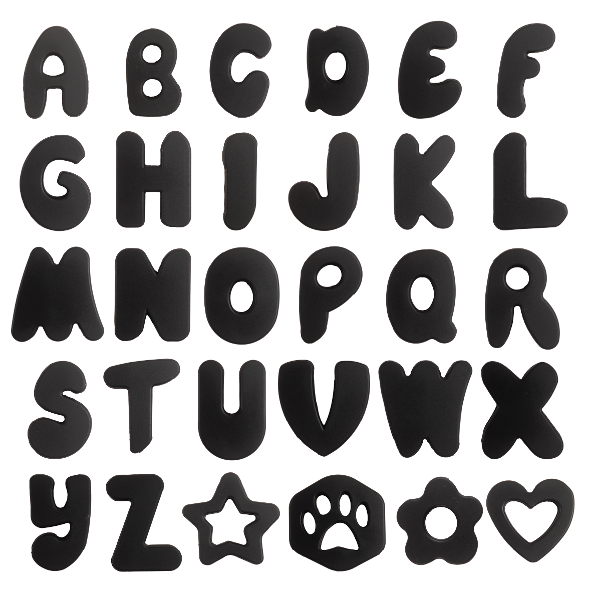 Chunky Charms: Black