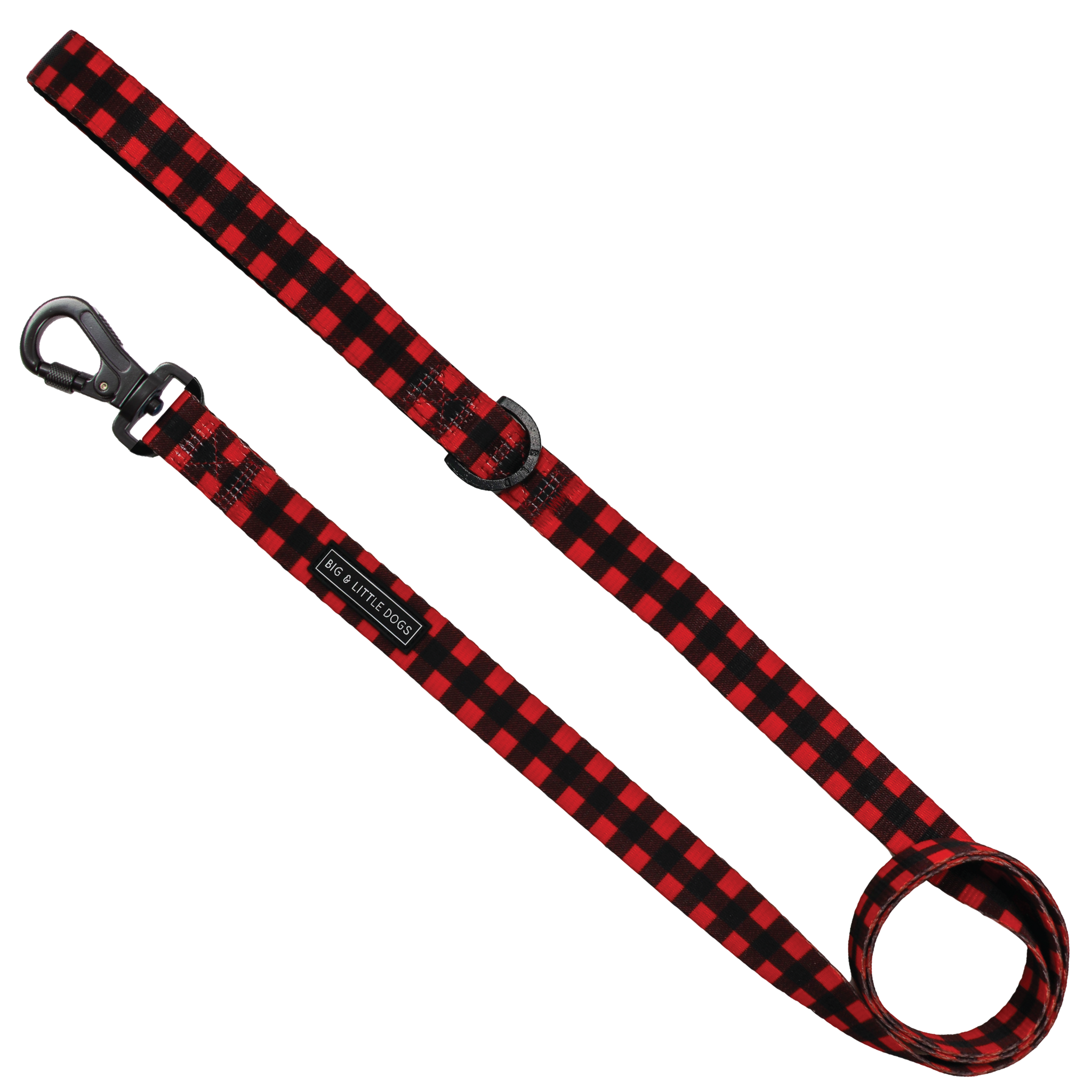 DOG LEASH: Plaid to the Bone