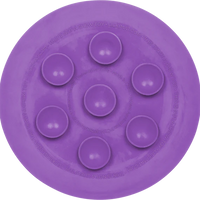 LICKIMAT: UFO Anti-Anxiety Licking Dog Bowl- Purple