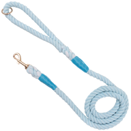 DOG ROPE LEASH: Blue