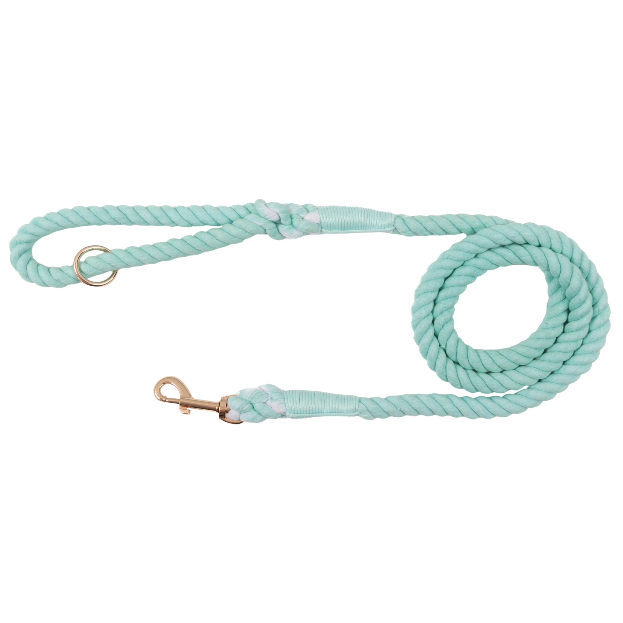 DOG ROPE LEASH: Green