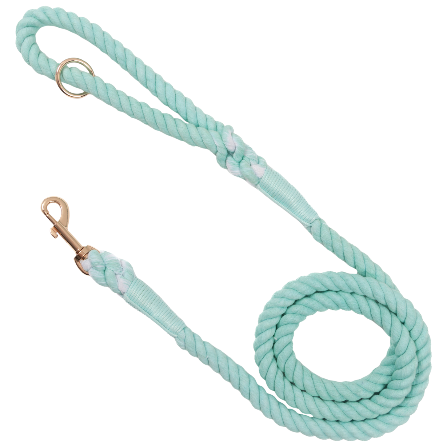 DOG ROPE LEASH: Green