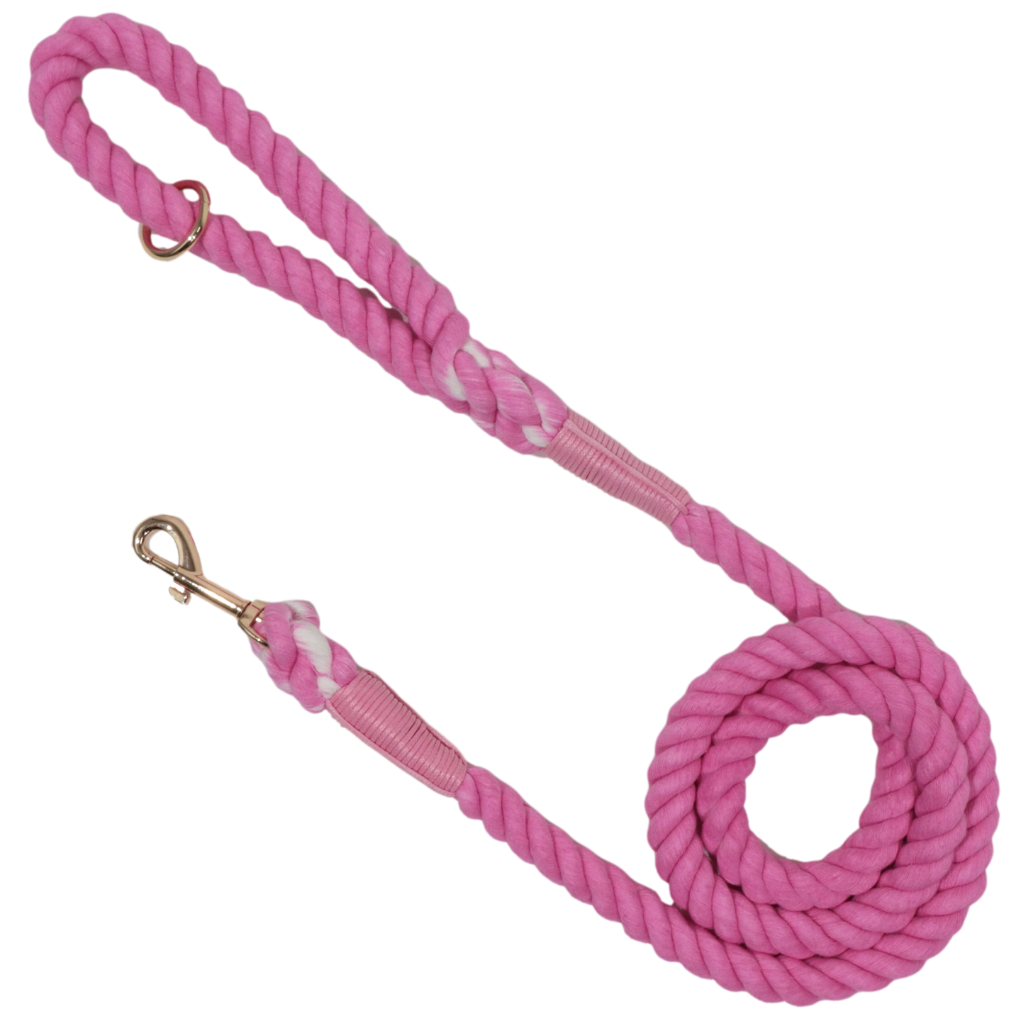 DOG ROPE LEASH: Pink