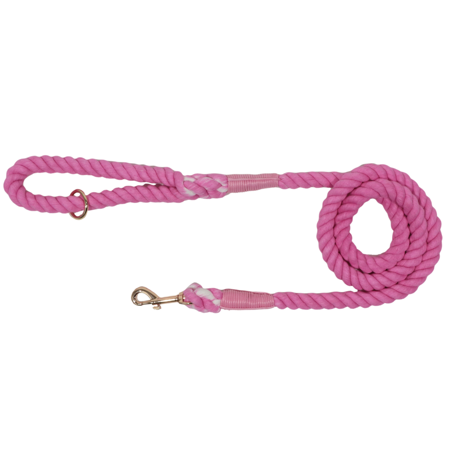 DOG ROPE LEASH: Pink