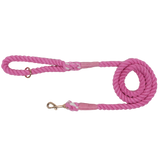 DOG ROPE LEASH: Pink