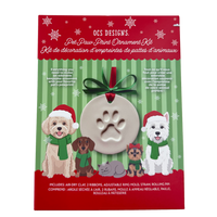 DIY | OCS Designs: Paw Print Ornament Kit