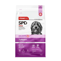 DOG FOOD | Prime100: SPD Turkey & Flaxseed Air Dried 120g
