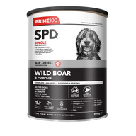 DOG FOOD | Prime100: SPD Wild Boar & Pumpkin Air Dried 600g