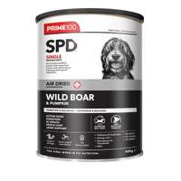 DOG FOOD | Prime100: SPD Wild Boar & Pumpkin Air Dried 600g