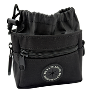 2-IN-1 TREAT POUCH: Black