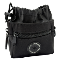 2-IN-1 TREAT POUCH: Black