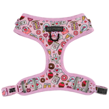 ADJUSTABLE DOG HARNESS: I Woof You {FINAL SALE}