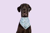 Dog Cooling Bandana Lil Angel Halo Wings Stars Clouds