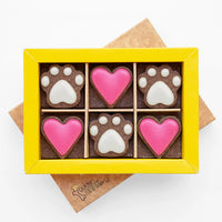 DOG TREATS | Golden BARKery: 12 PupBiscuits - Pink