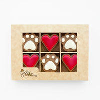 DOG TREATS | Golden BARKery: 12 PupBiscuits - Red