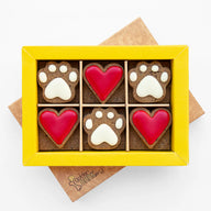 DOG TREATS | Golden BARKery: 12 PupBiscuits - Red