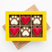 DOG TREATS | Golden BARKery: 12 PupBiscuits - Red