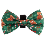 DOG COLLAR (+ BOW TIE option): A Beary Merry Christmas
