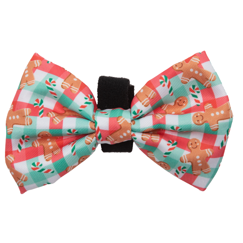 DOG BOW TIE | Christmas Gingerbread {FINAL SALE}