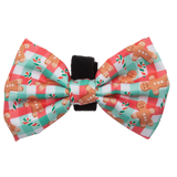 DOG COLLAR & BOW TIE: Christmas Gingerbread {FINAL SALE}