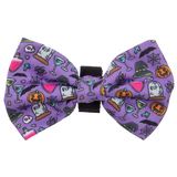 DOG COLLAR & BOW TIE: Haunted Hound {FINAL SALE}