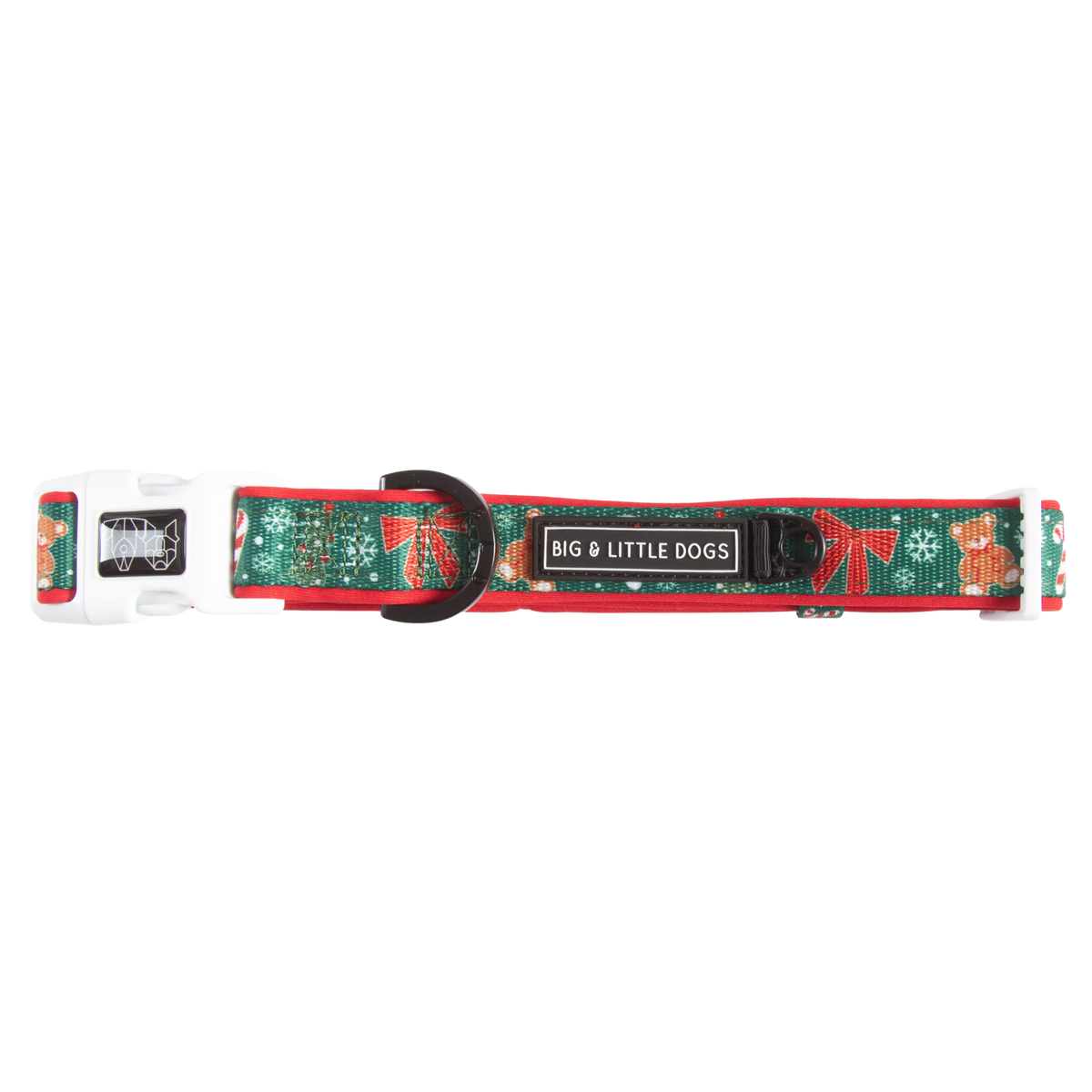 DOG COLLAR (+ BOW TIE option): A Beary Merry Christmas