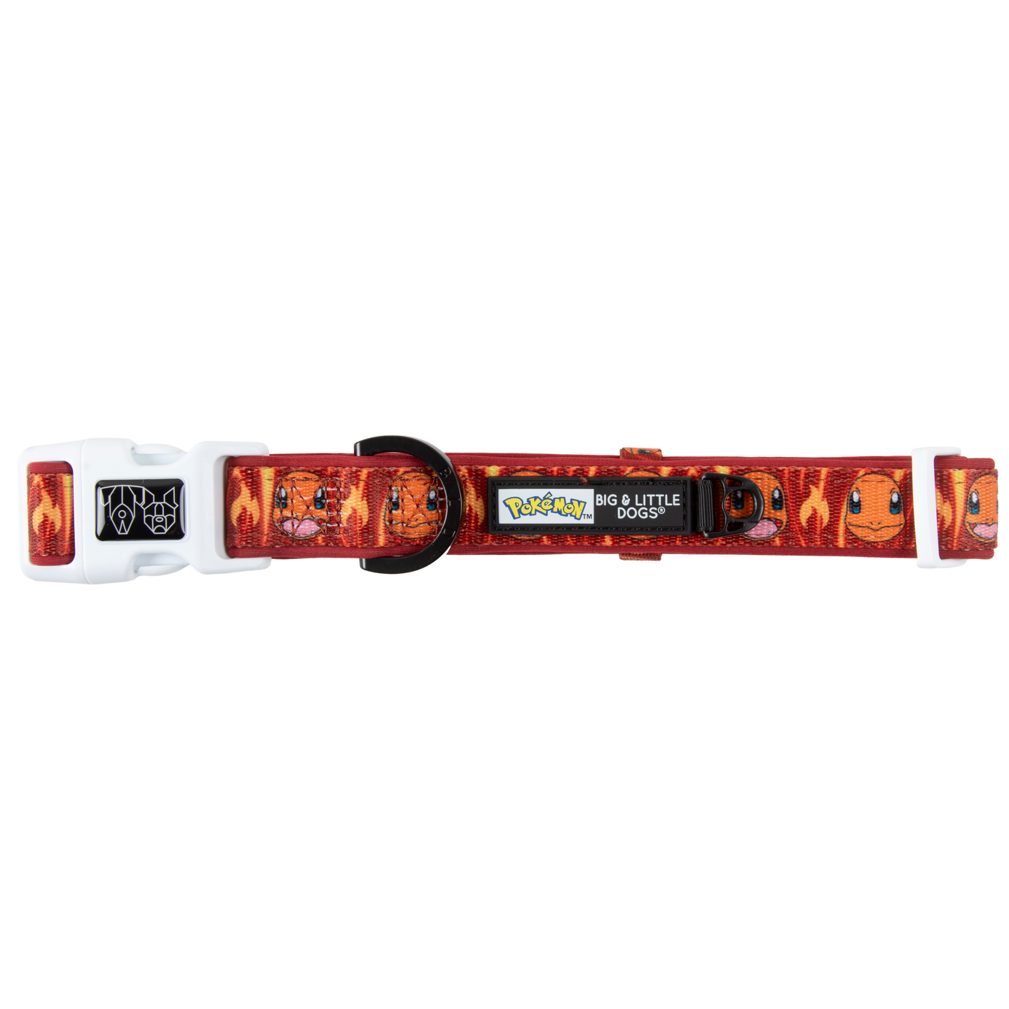 DOG COLLAR (+ BOW TIE option): Pokémon Collection - Charmander