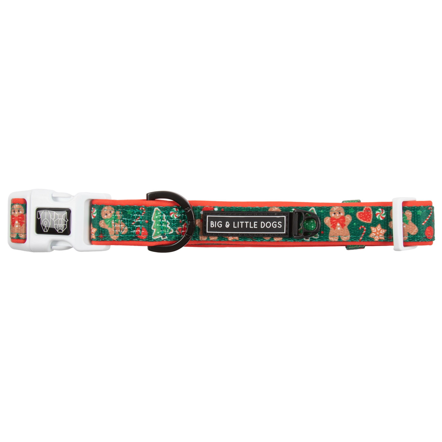 DOG COLLAR (+ BOW TIE option): Gingerbread Cutie