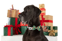 DOG COLLAR (+ BOW TIE option): A Beary Merry Christmas