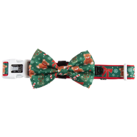 DOG COLLAR (+ BOW TIE option): A Beary Merry Christmas