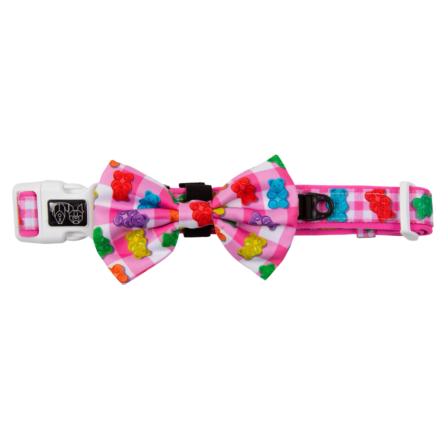 DOG COLLAR (+ BOW TIE option): Beary Sweet (NEW!)