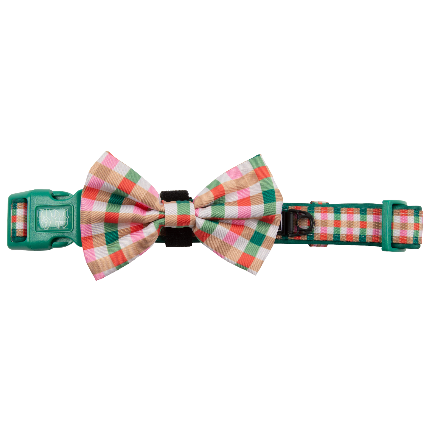 CHRISTMAS EXTRAVAGANZA BOX: "Candy Lane Plaid" Collar Only