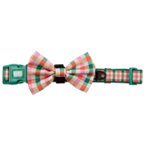 CHRISTMAS EXTRAVAGANZA BOX: "Candy Lane Plaid" Step-In Harness & Collar