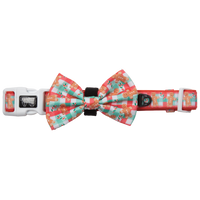 DOG COLLAR & BOW TIE: Christmas Gingerbread {FINAL SALE}