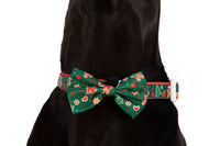 DOG COLLAR (+ BOW TIE option): Gingerbread Cutie