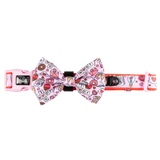 DOG COLLAR & BOW TIE: I Woof You {FINAL SALE}