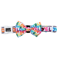 DOG COLLAR & BOW TIE:Love Wins {FINAL SALE}