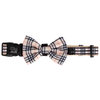 DOG COLLAR (+ BOW TIE option): Nova Plaid