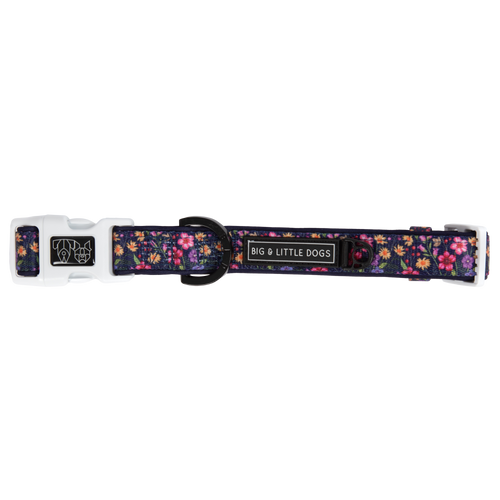 DOG COLLAR (+ BOW TIE option): Petal Paradise