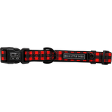 DOG COLLAR (+ BOW TIE option): Plaid to the Bone
