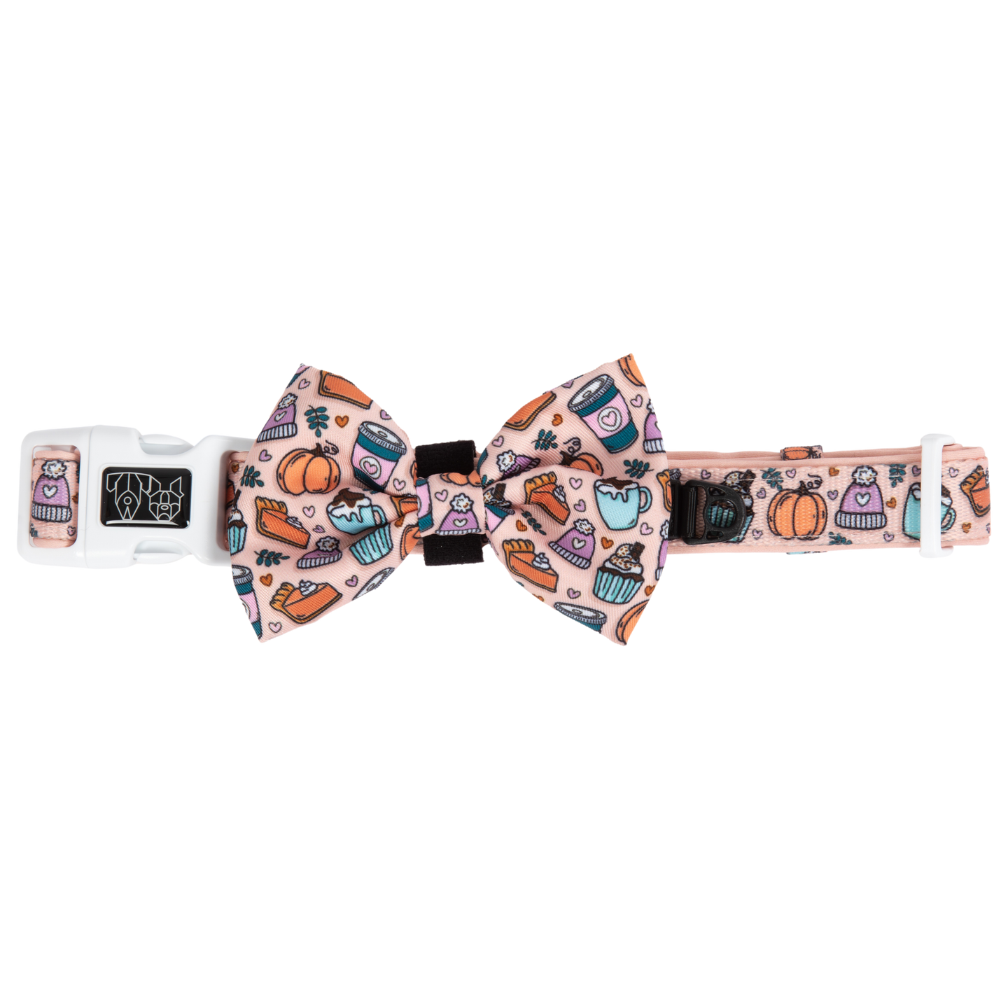 DOG COLLAR & BOW TIE:Pupkin Spice {FINAL SALE}