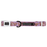 DOG COLLAR (+ BOW TIE option): Purple Fairy Bread