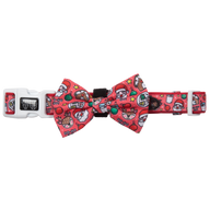 DOG COLLAR & BOW TIE: Santa's Cookies {FINAL SALE}