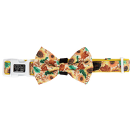 DOG COLLAR (+ BOW TIE option): Winter Blooms