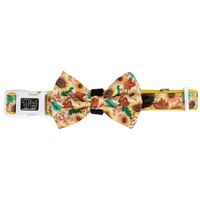 DOG COLLAR (+ BOW TIE option): Winter Blooms