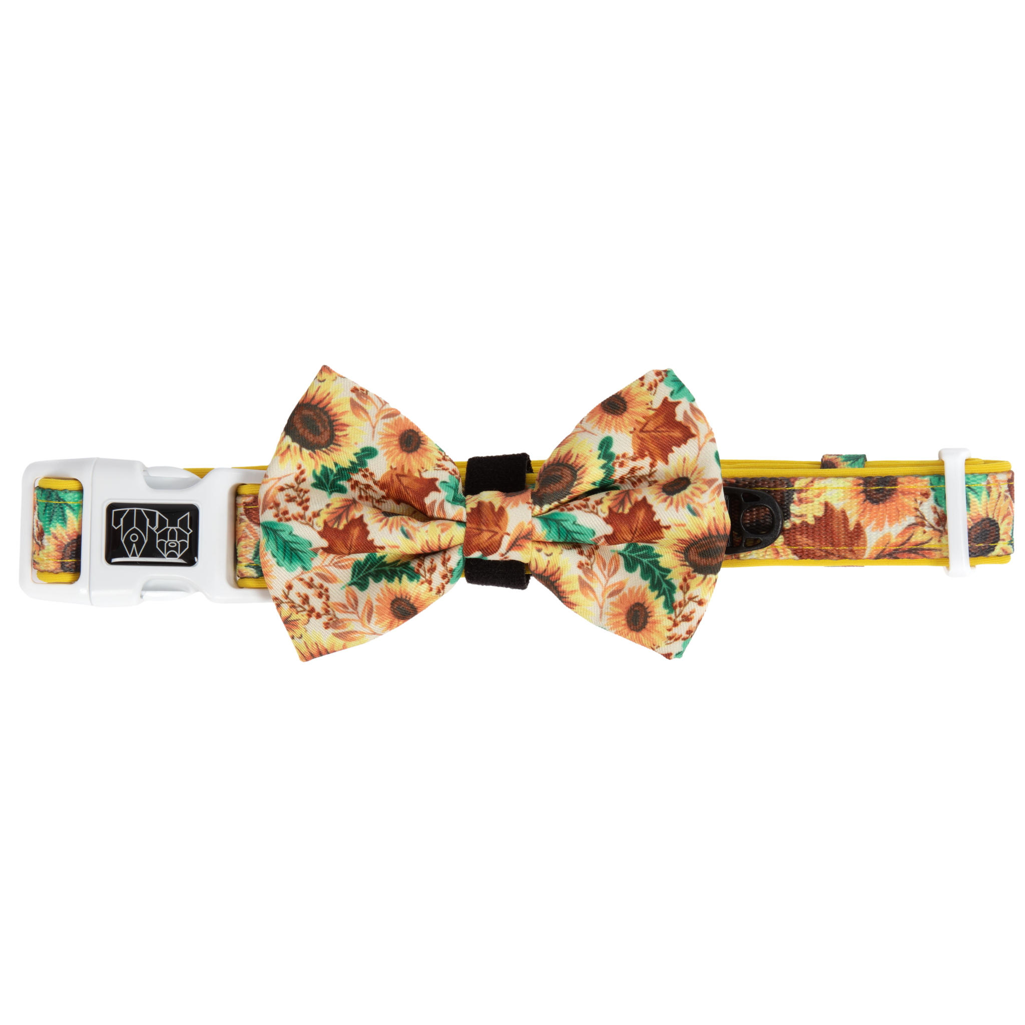 DOG COLLAR (+ BOW TIE option): Winter Blooms