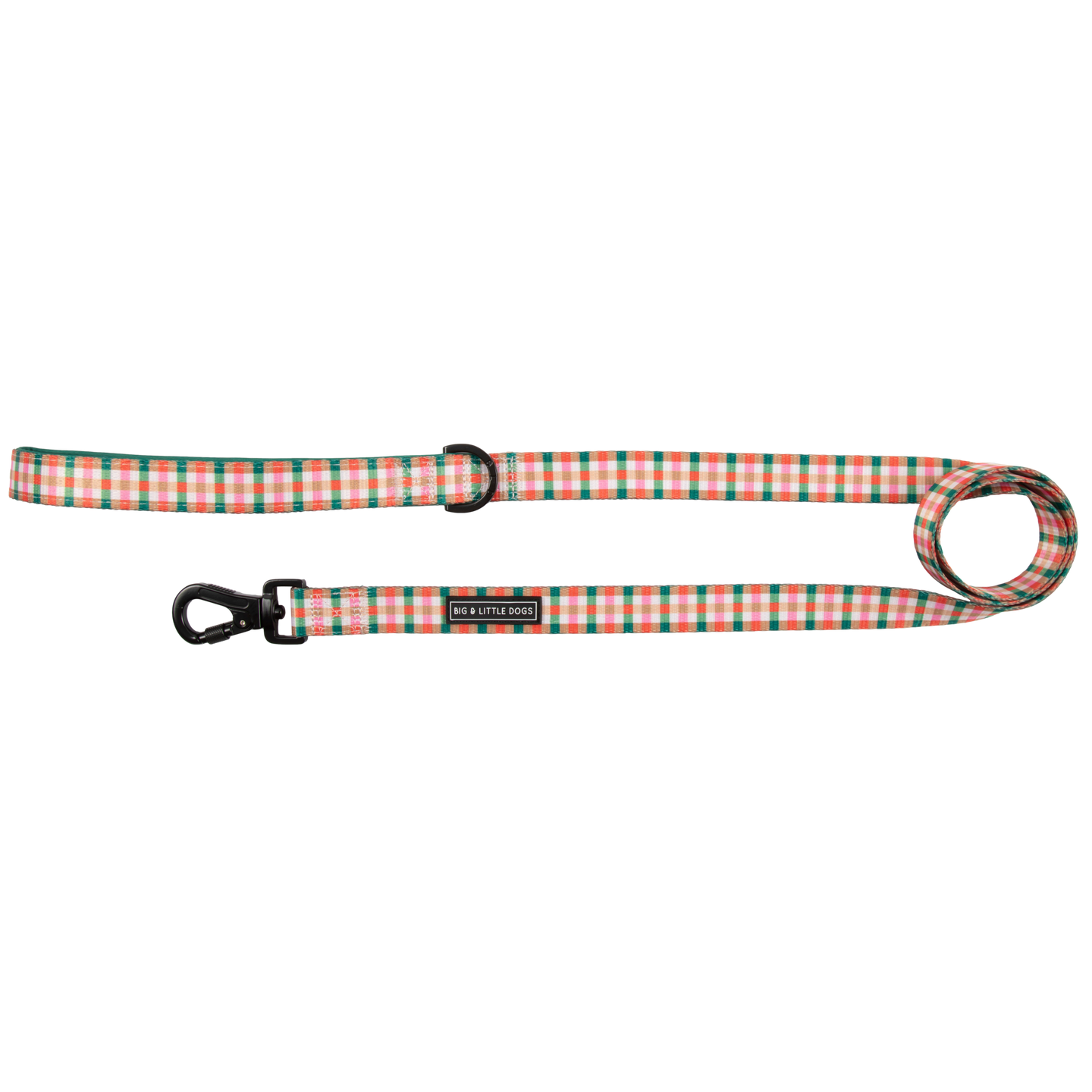 DOG LEASH: Candy Lane Plaid