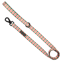CHRISTMAS EXTRAVAGANZA BOX: "Candy Lane Plaid" Step-In Harness & Collar