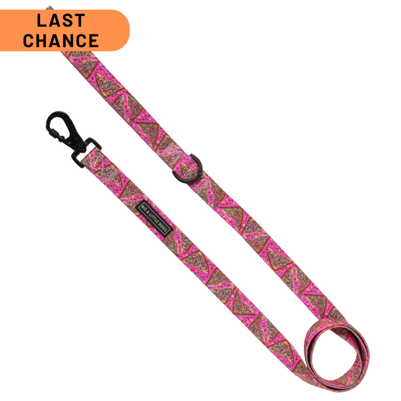 DOG LEASH: Pink Fairy Bread