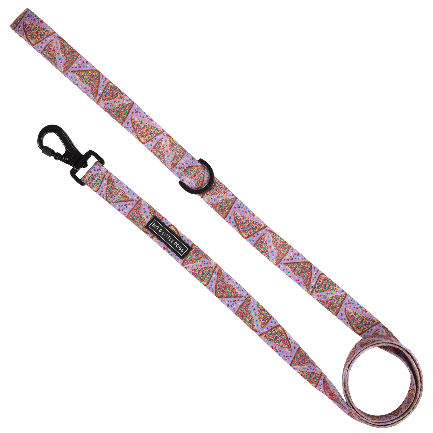 DOG LEASH: Purple Fairy Bread